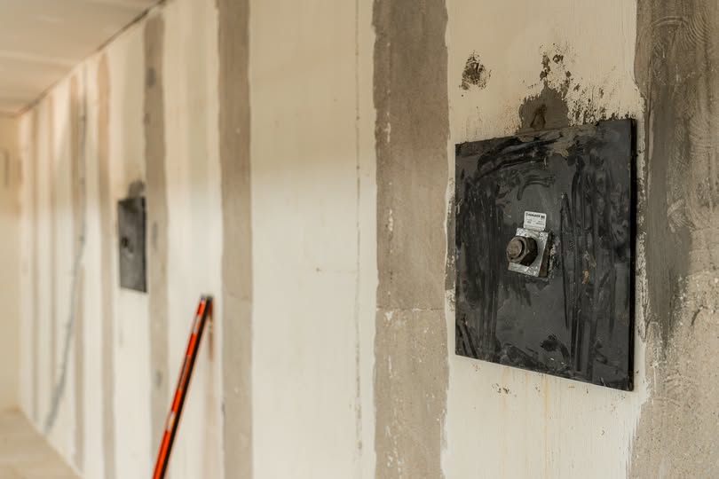 Installed Wall Anchors